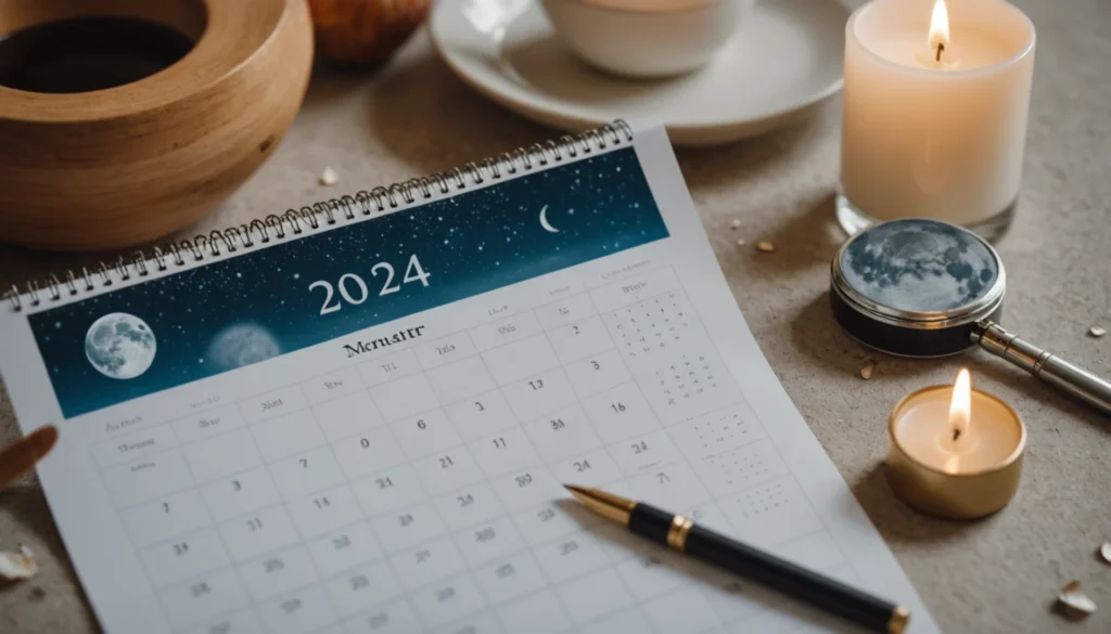 épilation avec la lune 2024