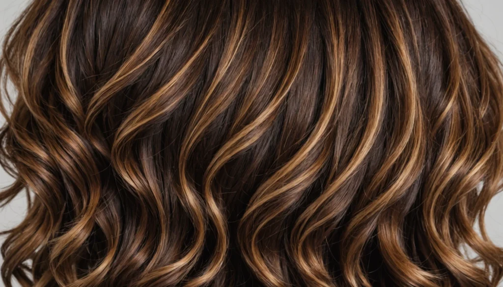 balayage chocolat