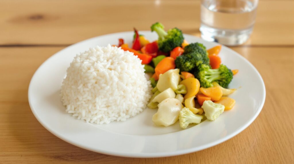 combien de riz par personne