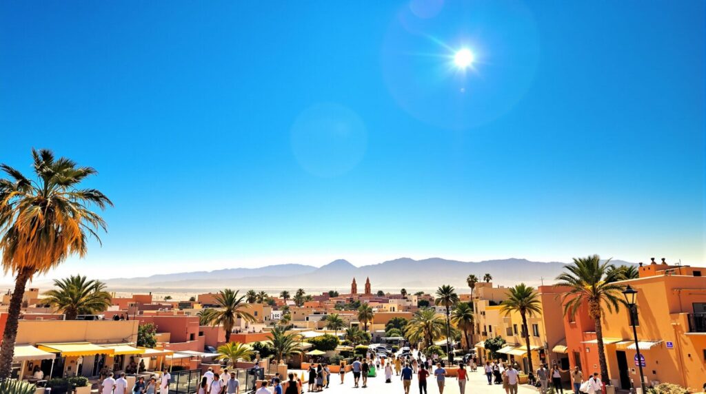 où fait-il le plus chaud au maroc en février