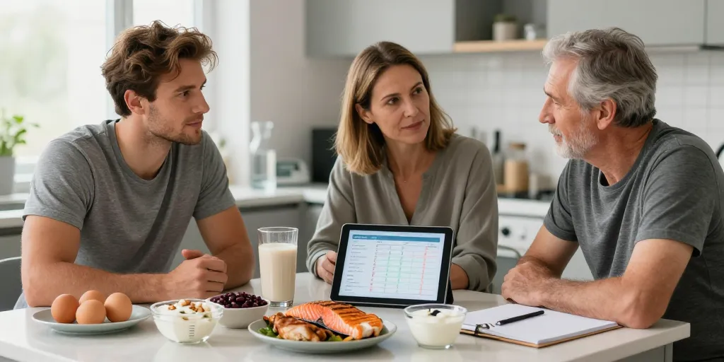 manger beaucoup de protéines