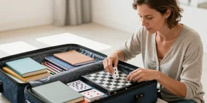 Que mettre dans son sac de voyage pour les longs trajets sans écran ?