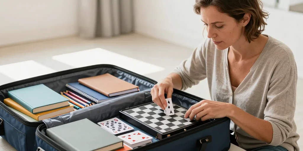 Que mettre dans son sac de voyage pour les longs trajets sans écran ?